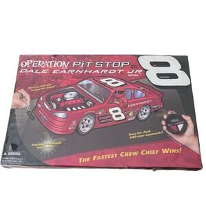 NEW Operation Pit Stop Dale Earnhardt Jr. #8 NASCAR Racing Board Game By Hasbro